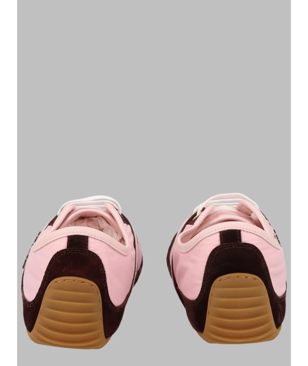 GIVENCHY Розовые синтетические кроссовки, фото 3