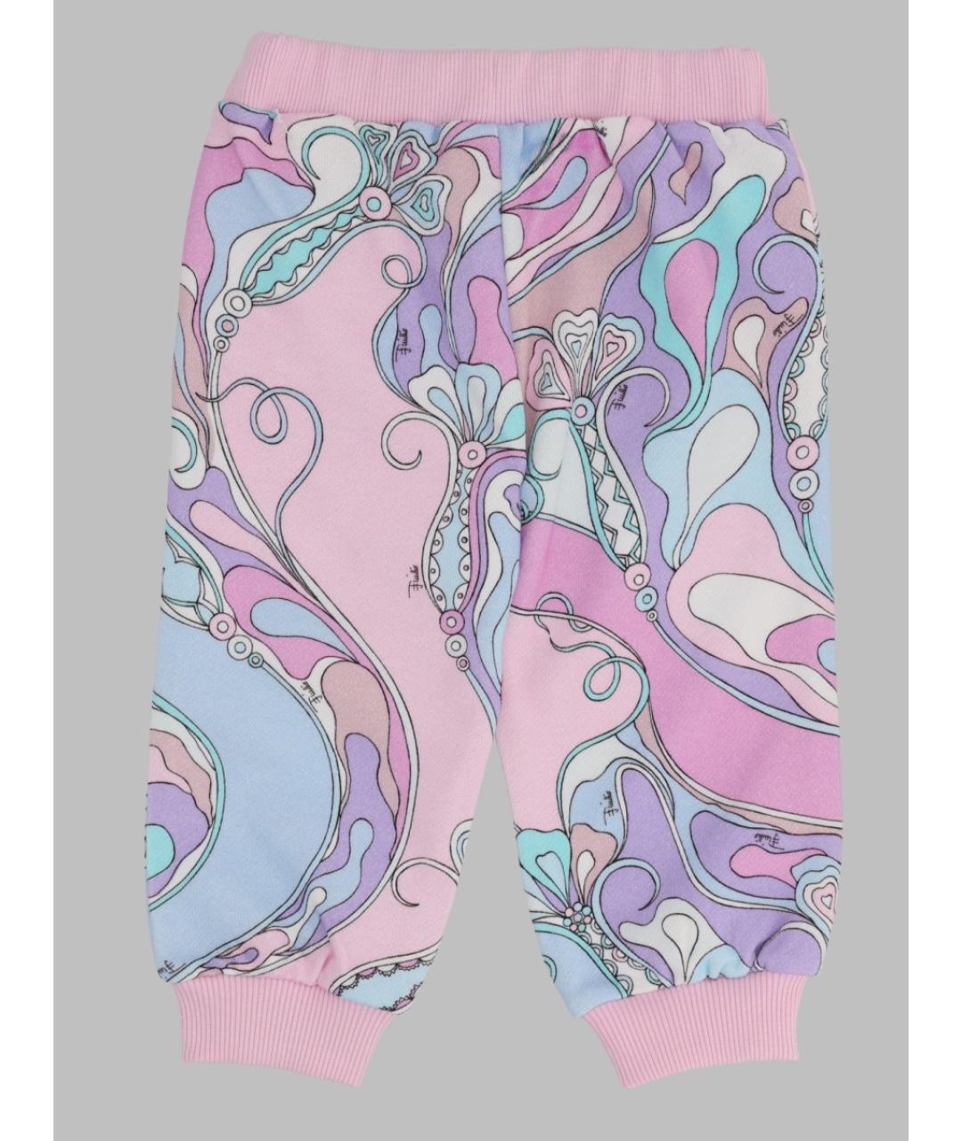 PUCCI Мульти хлопковые брюки и шорты, фото 2