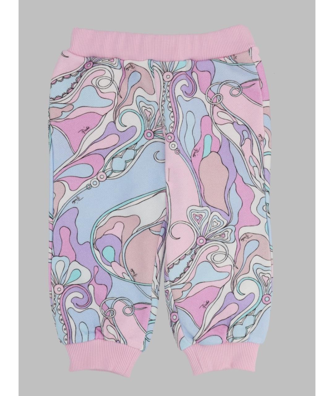 PUCCI Мульти хлопковые брюки и шорты, фото 3