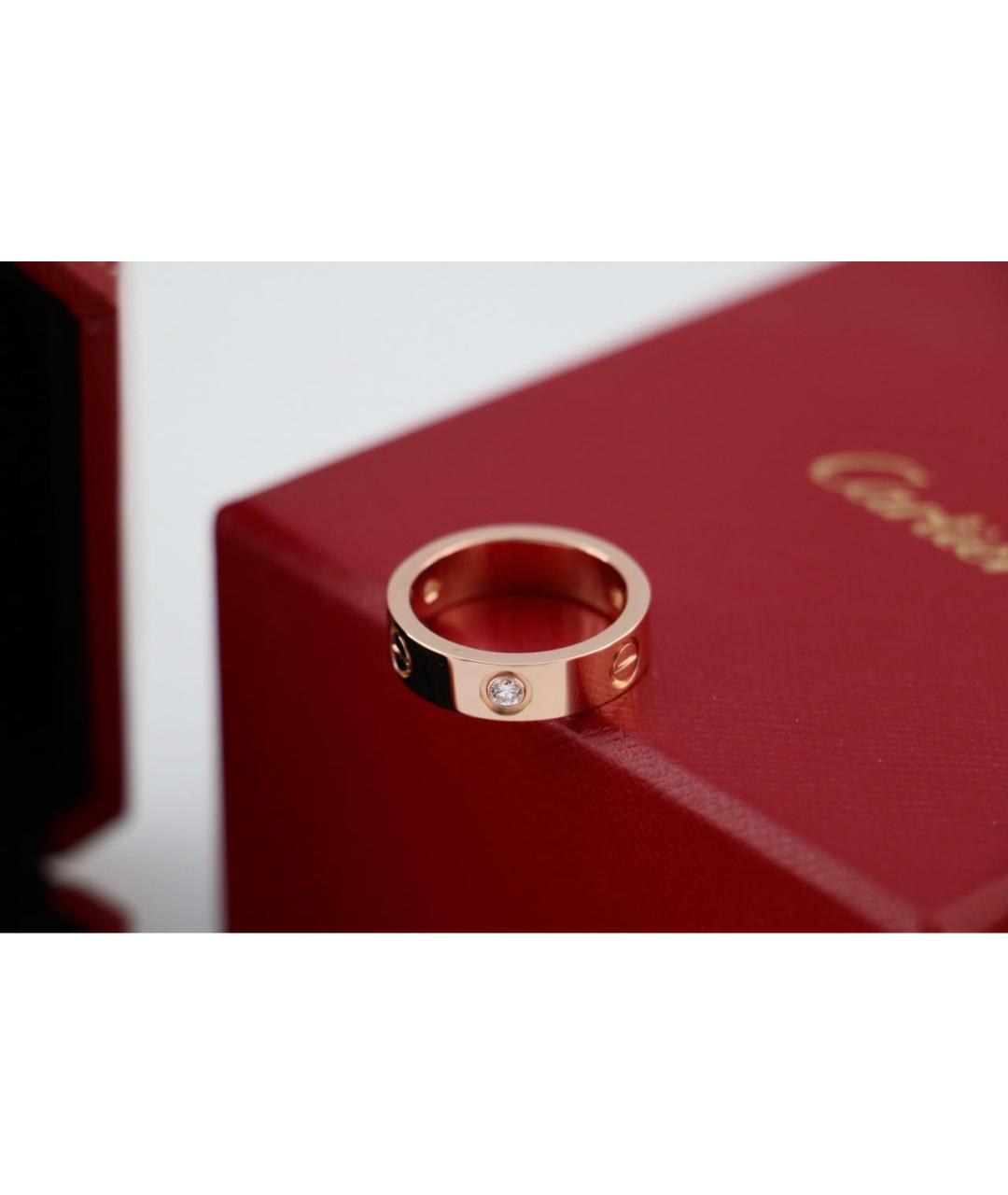 CARTIER Золотое кольцо из розового золота, фото 5