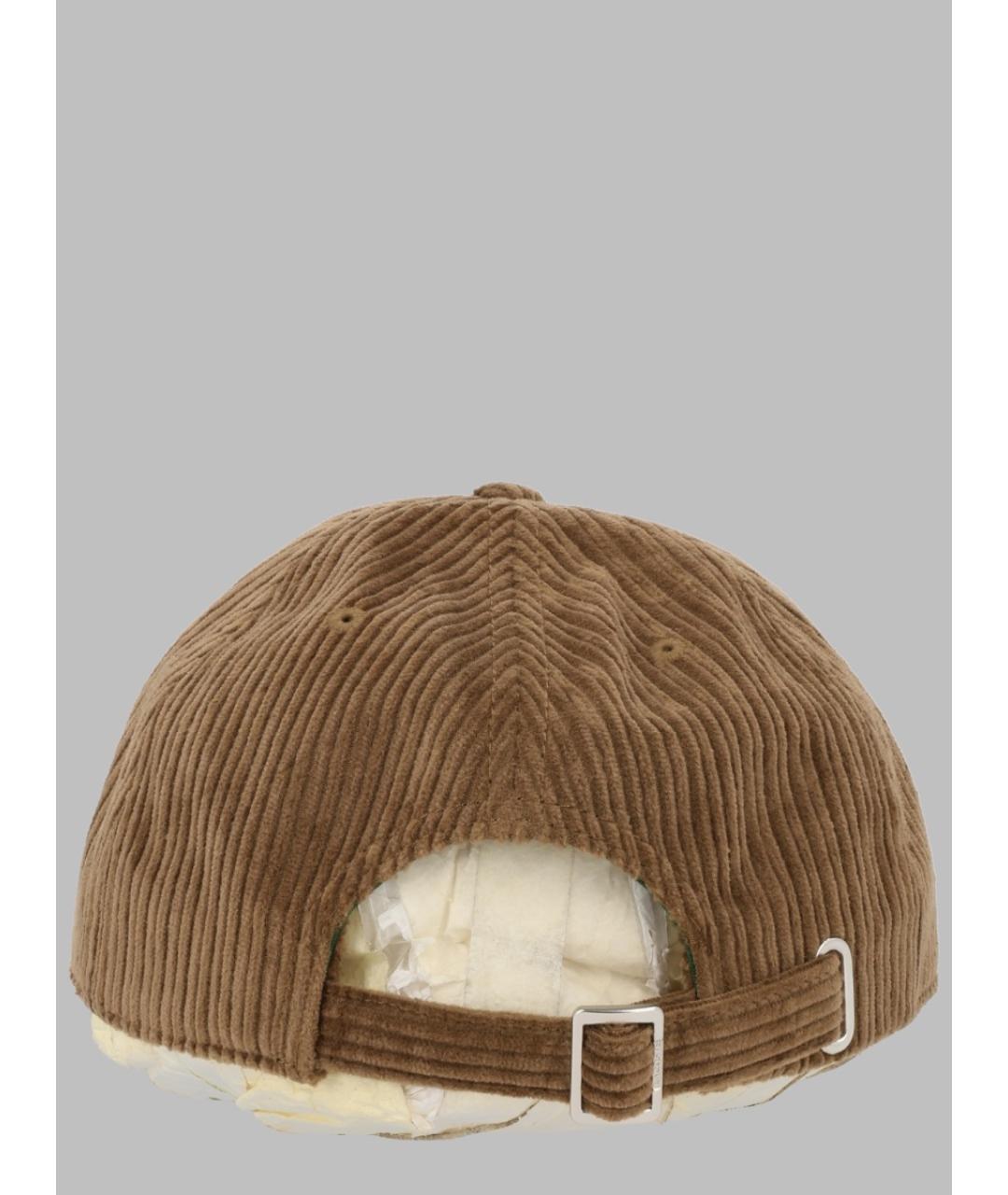 LACOSTE Бежевая хлопковая кепка/бейсболка, фото 2