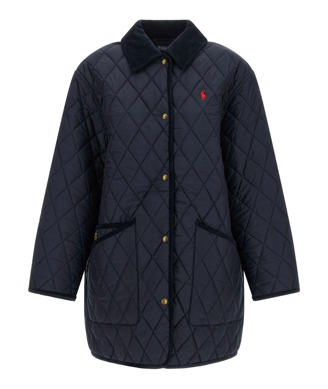 POLO RALPH LAUREN Темно-синяя полиэстеровая куртка, фото 1