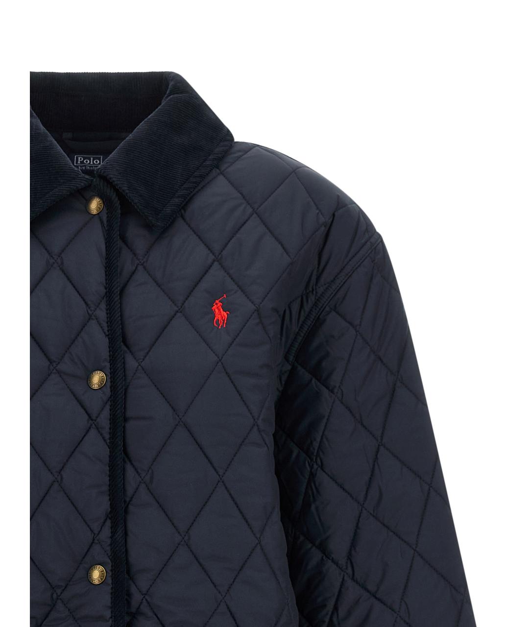POLO RALPH LAUREN Темно-синяя полиэстеровая куртка, фото 3