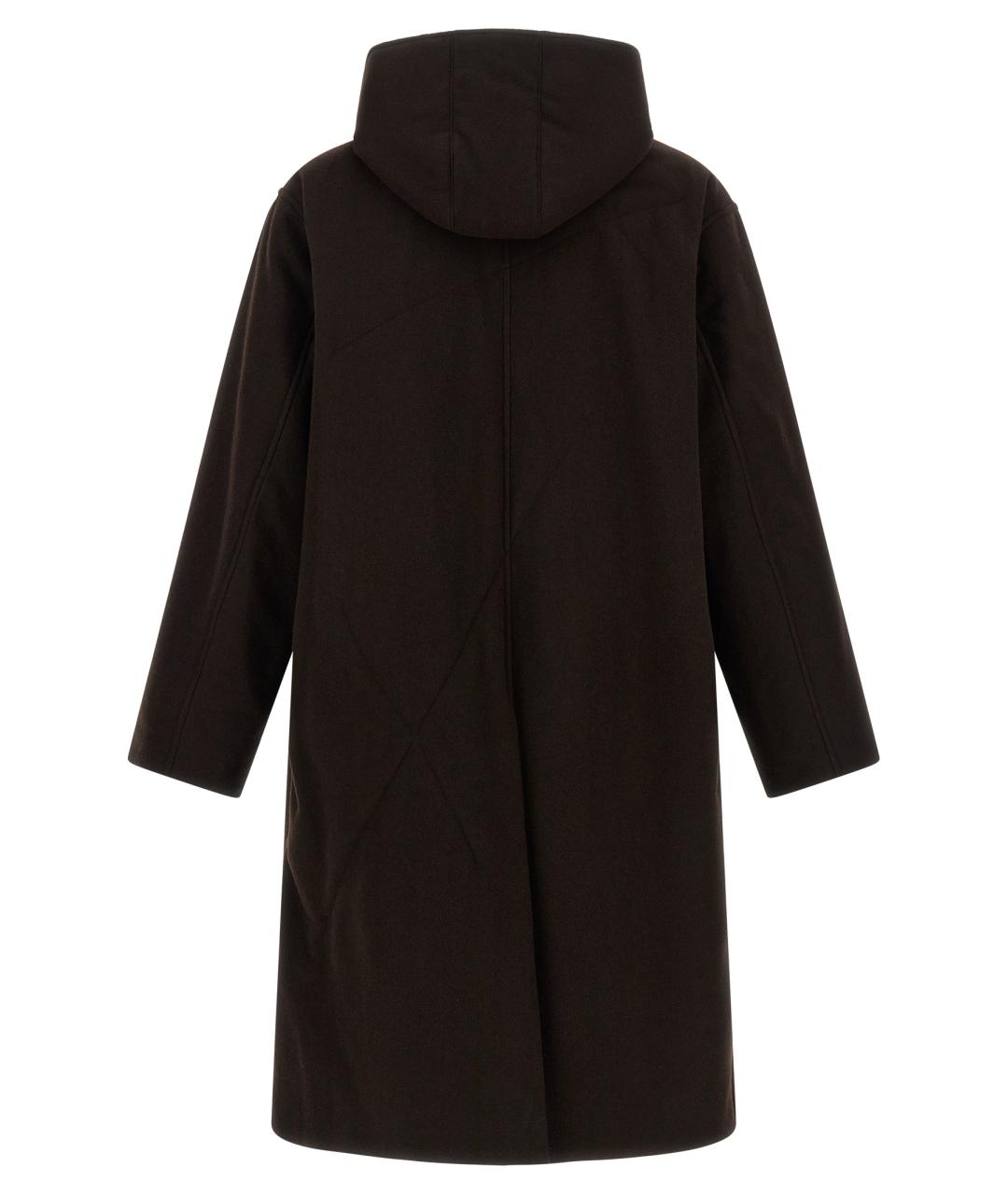 YOHJI YAMAMOTO Бордовое пальто, фото 2