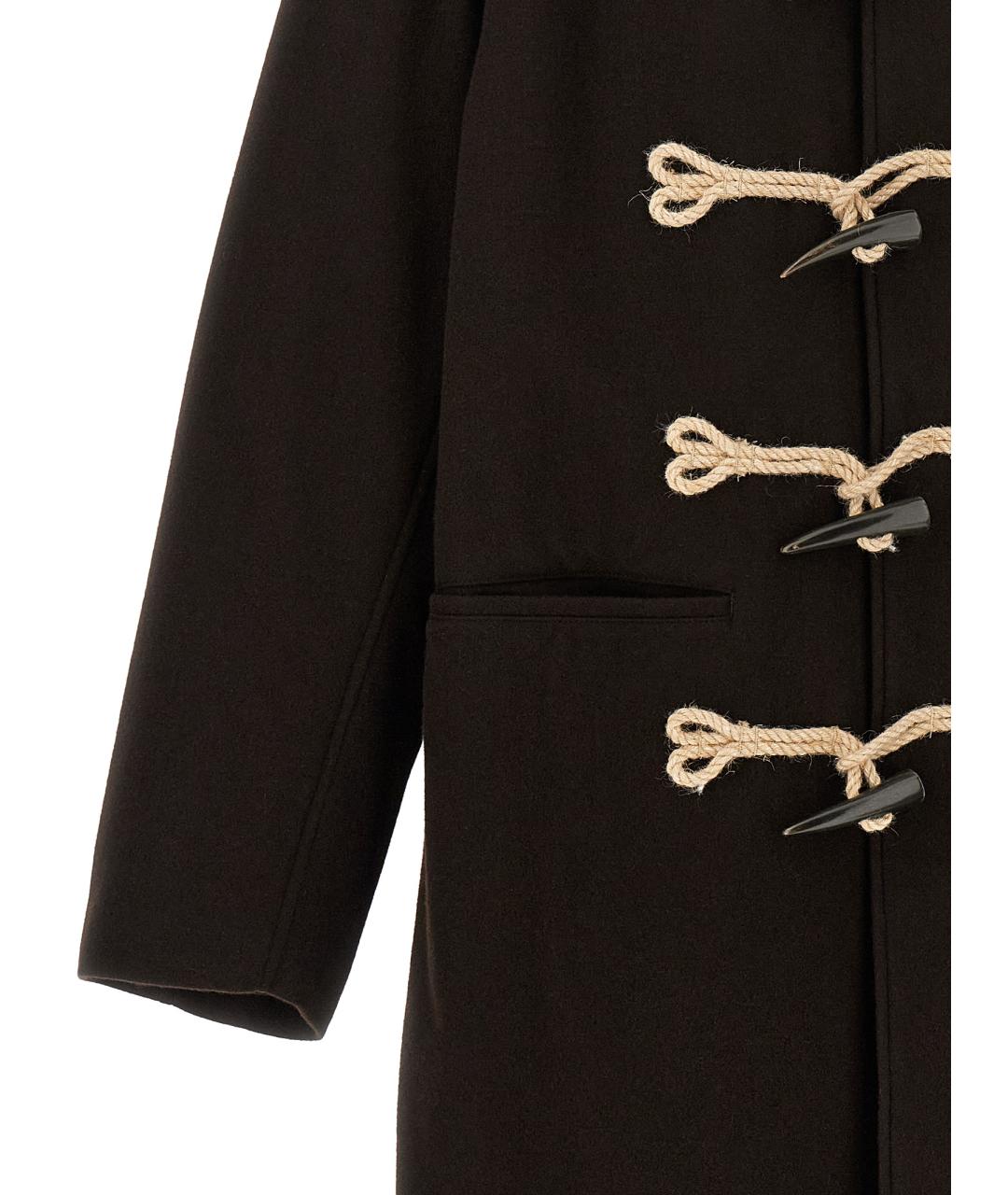 YOHJI YAMAMOTO Бордовое пальто, фото 4