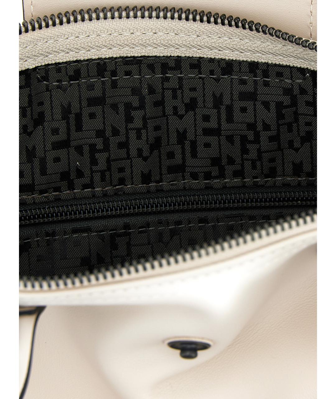 LONGCHAMP Белая кожаная сумка тоут, фото 4
