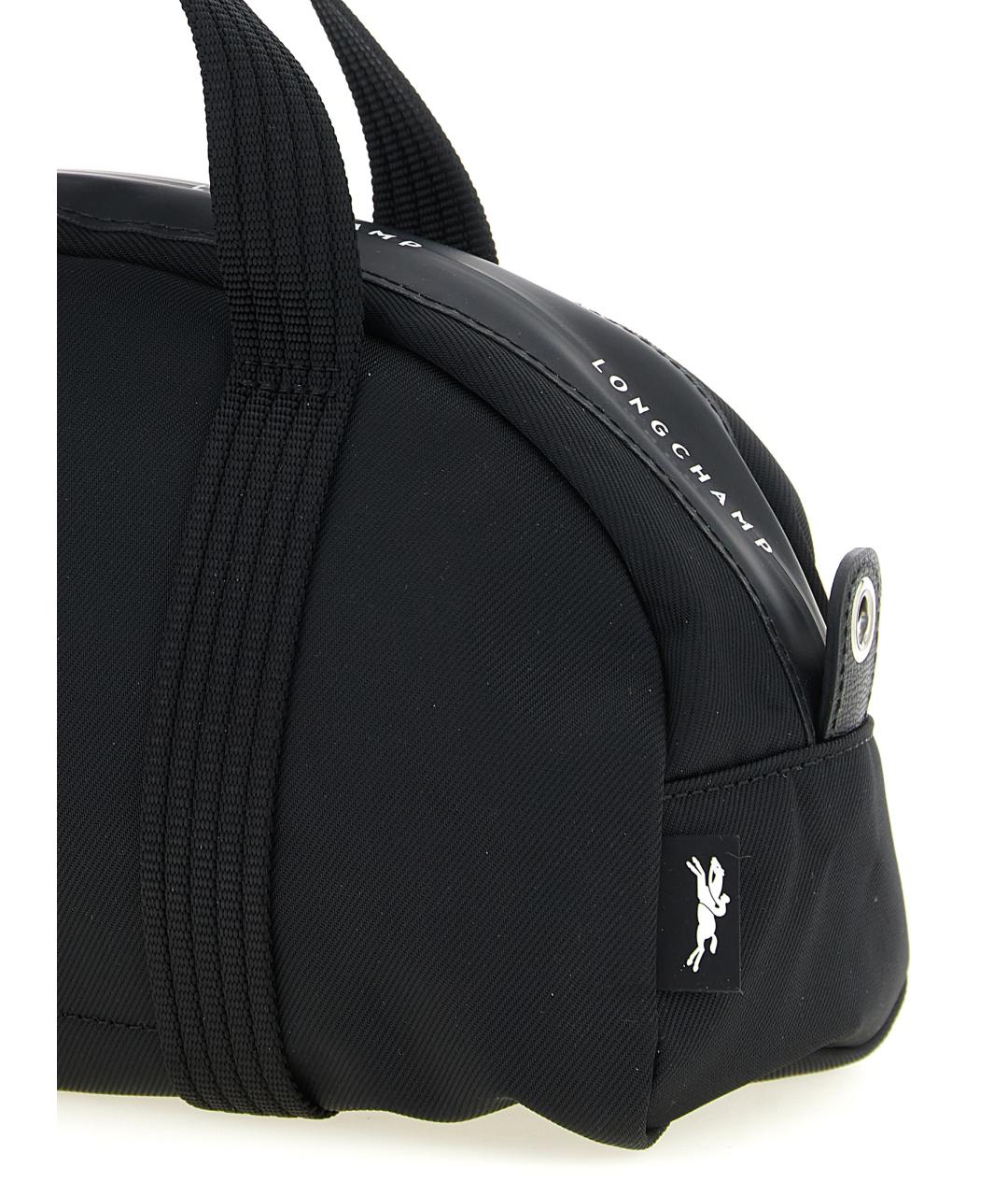 LONGCHAMP Черная нейлоновая сумка тоут, фото 3