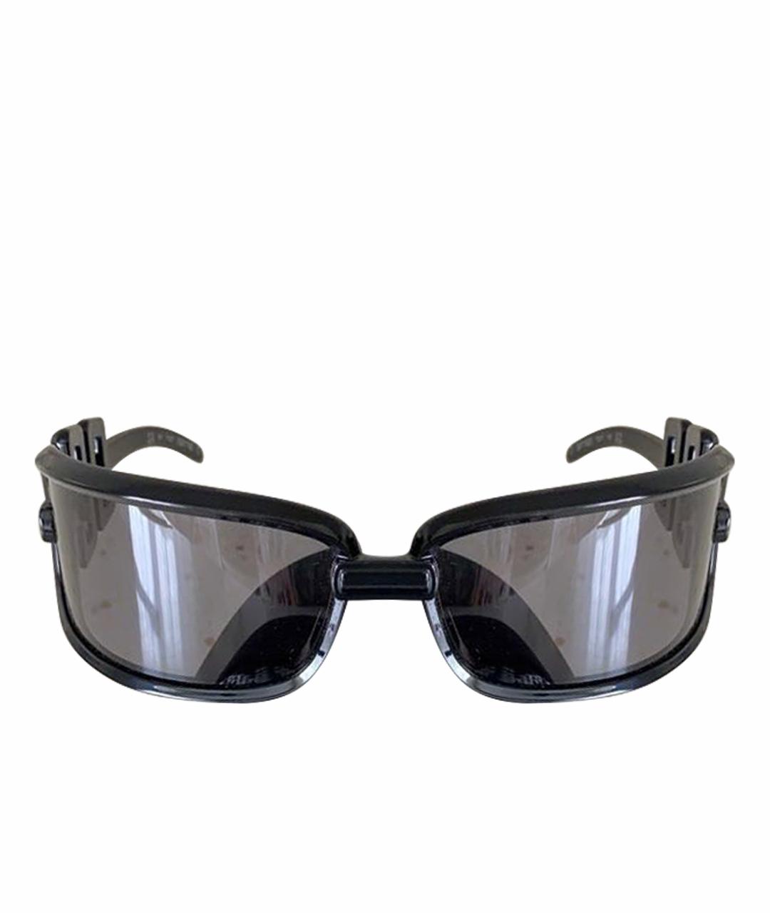 GIANFRANCO FERRE Черные пластиковые солнцезащитные очки, фото 1