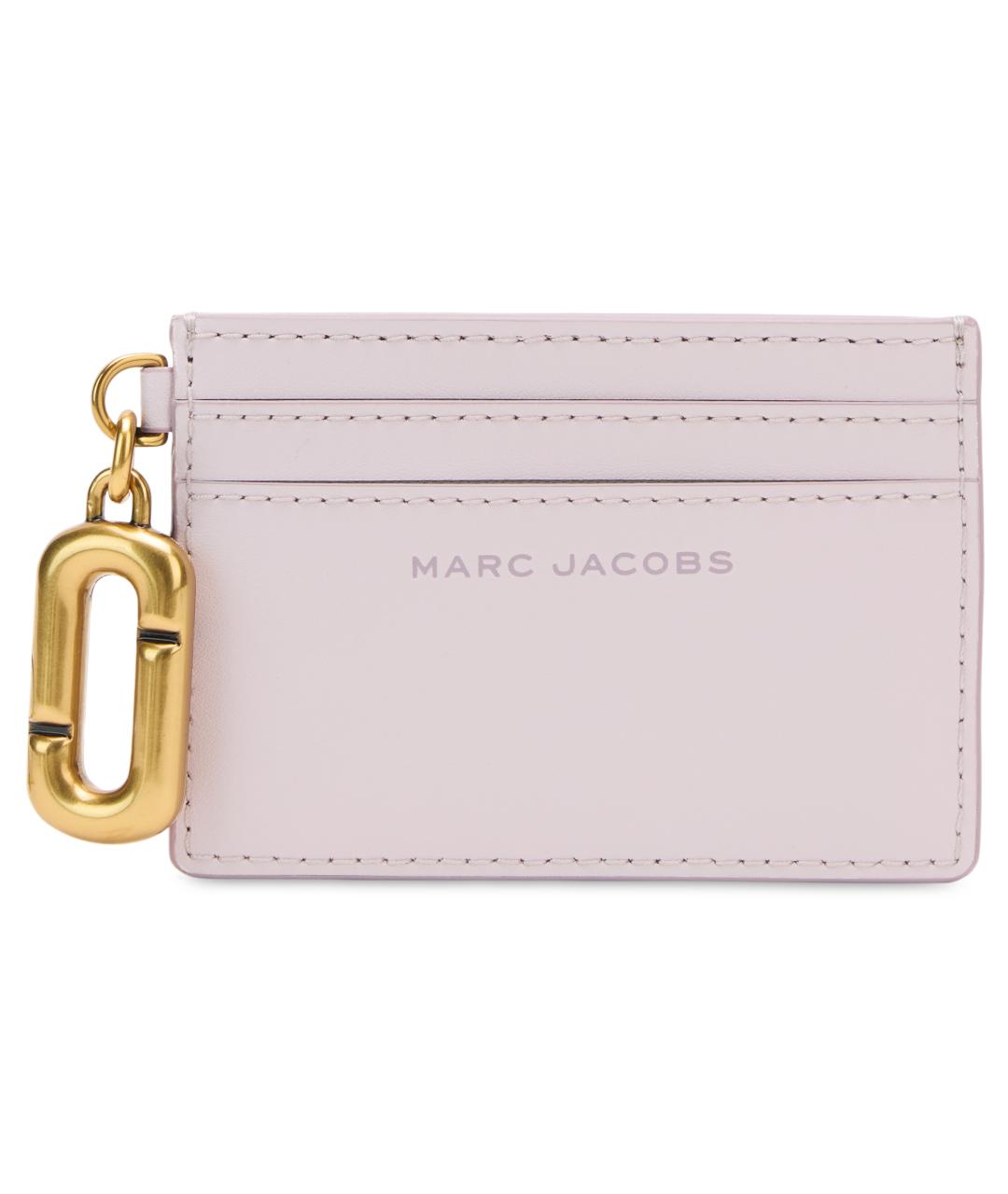 MARC JACOBS Розовый кожаный кардхолдер, фото 1