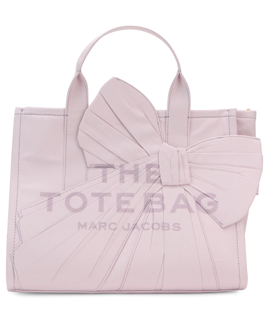 MARC JACOBS Розовая хлопковая сумка тоут, фото 1