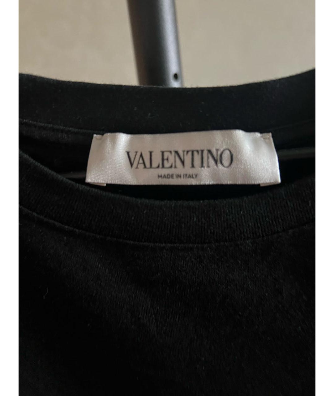 VALENTINO Черная футболка, фото 4