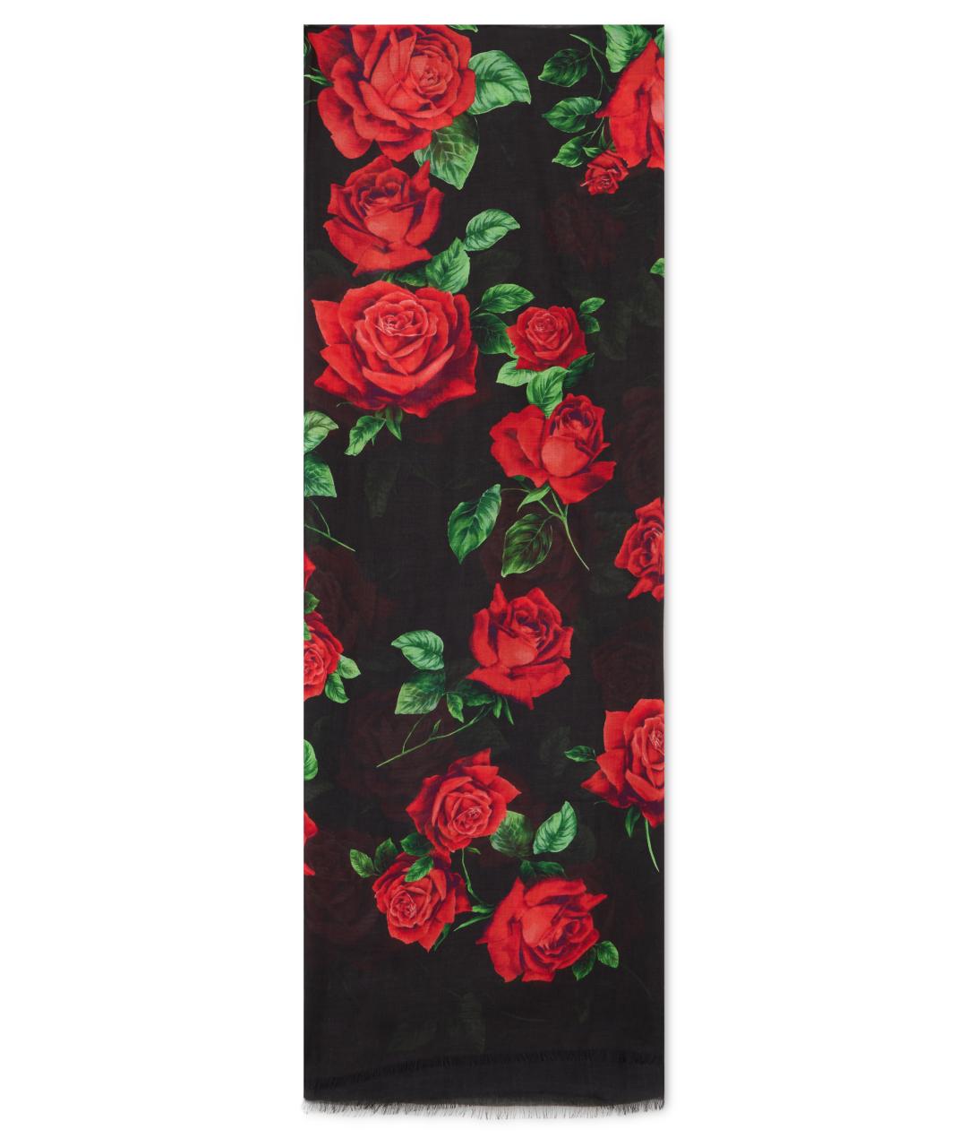 DOLCE&GABBANA Мульти кашемировый шарф, фото 2