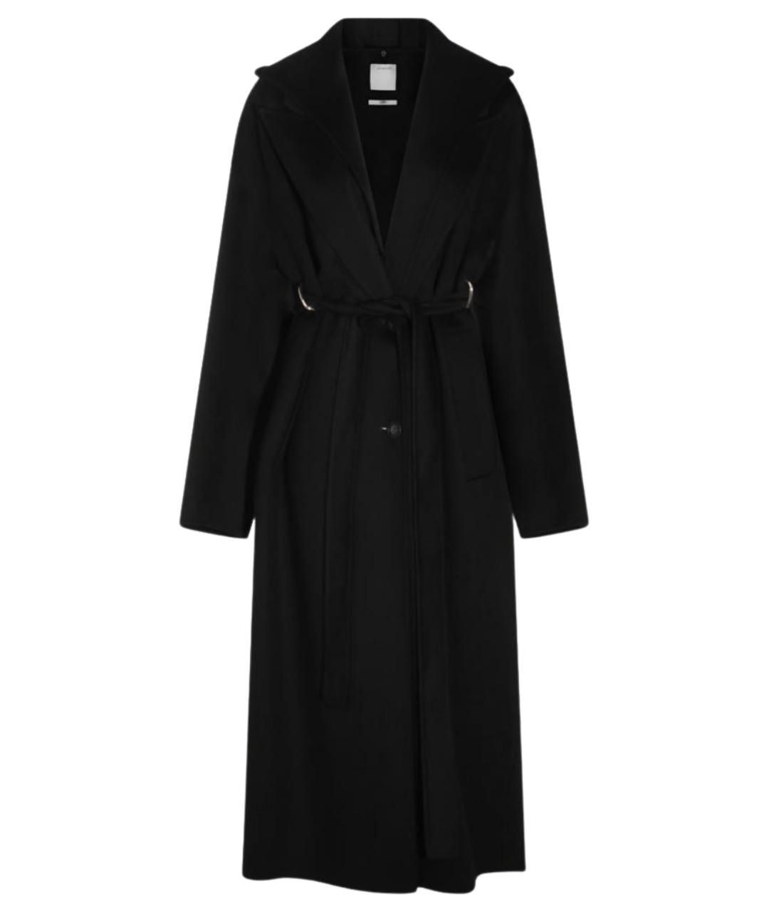 SPORTMAX Черное шерстяное пальто, фото 1