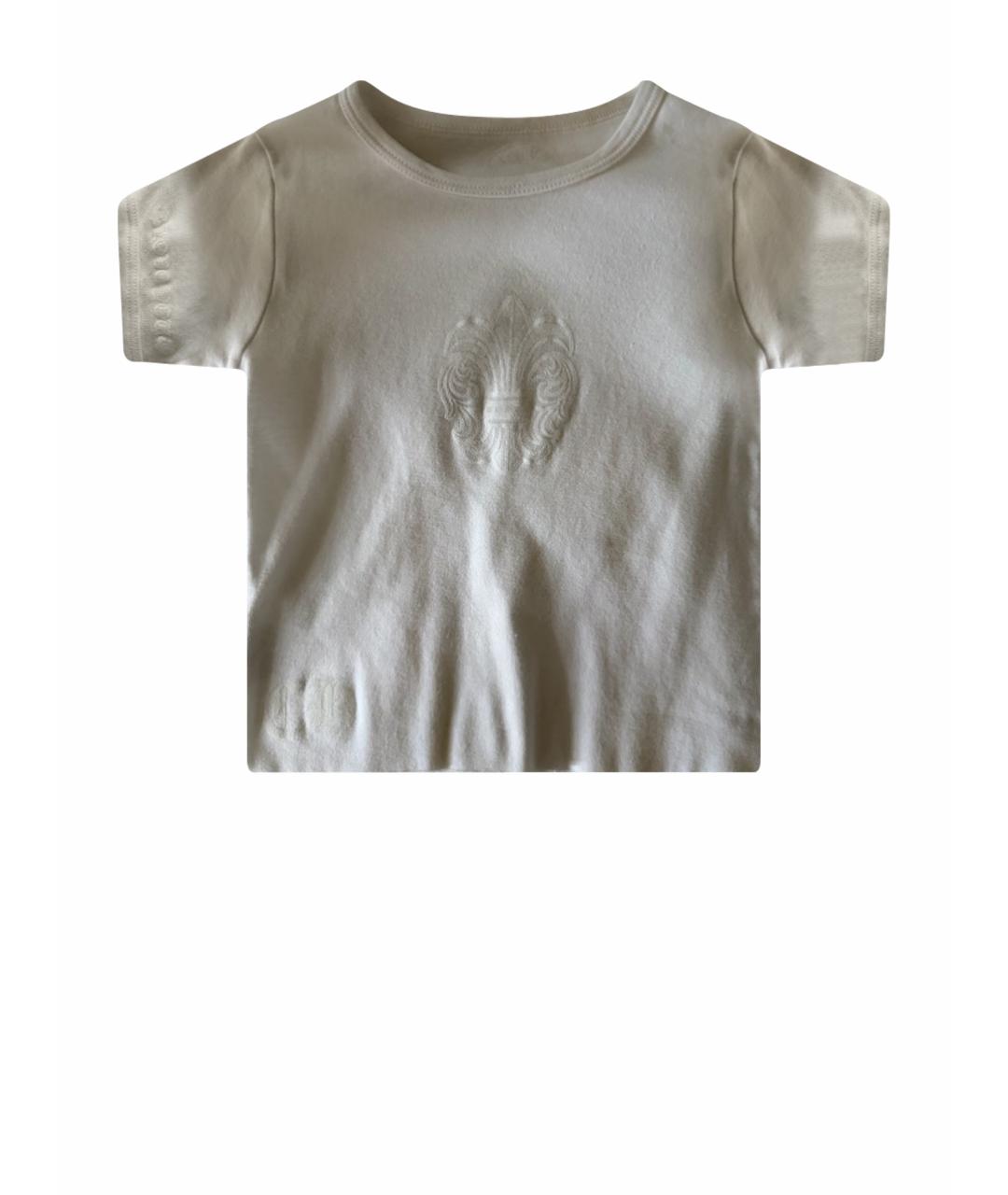 CHROME HEARTS Белая хлопковая майка, фото 1