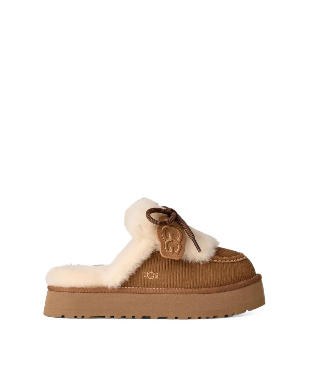 UGG Коричневые замшевые сабо, фото 1