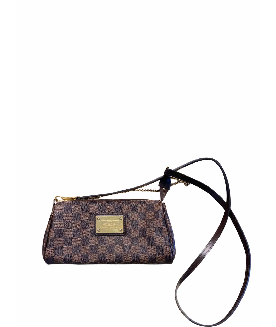 LOUIS VUITTON Коричневая сумка через плечо из канвы, фото 1