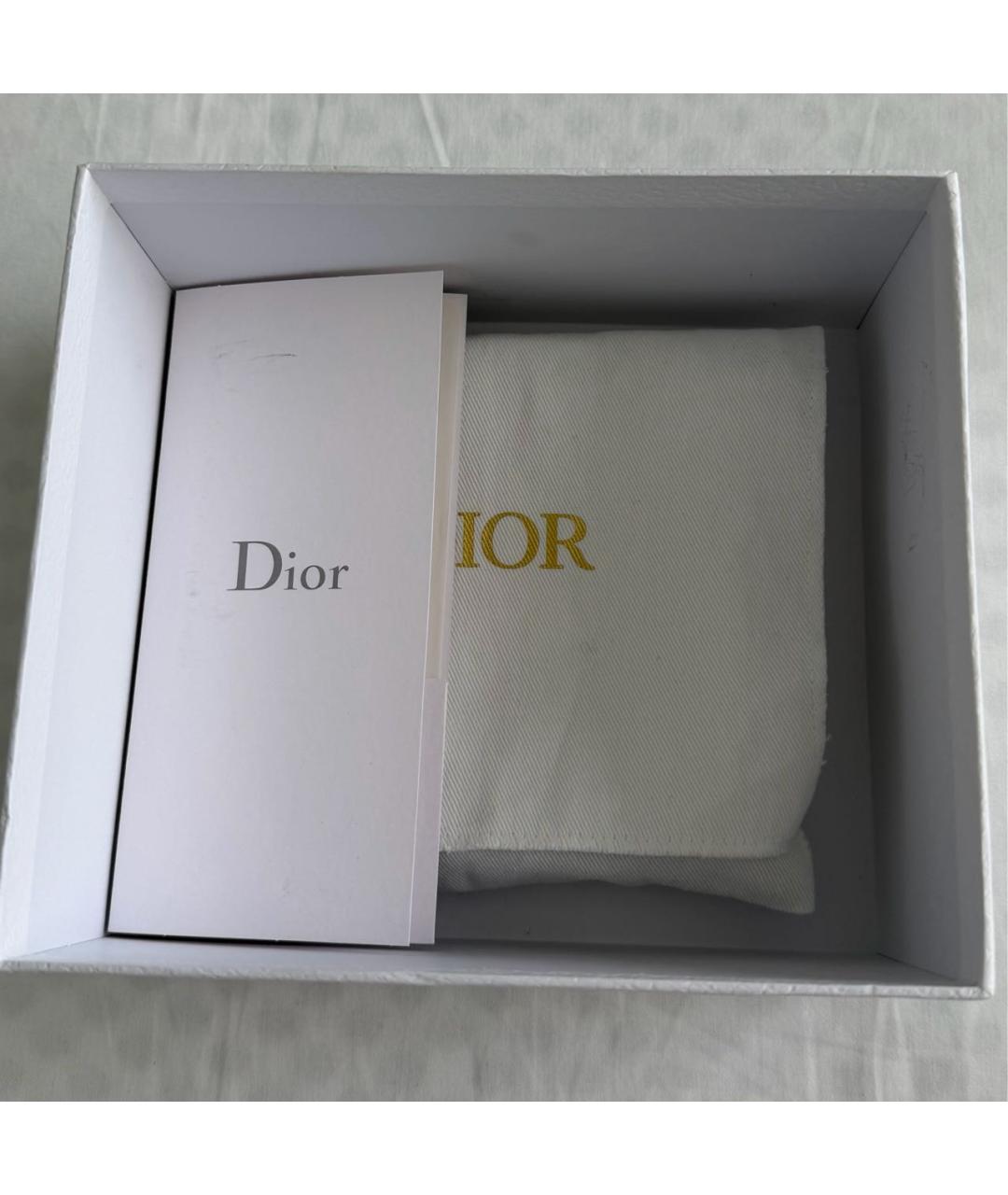 CHRISTIAN DIOR Черный кожаный ремень, фото 7