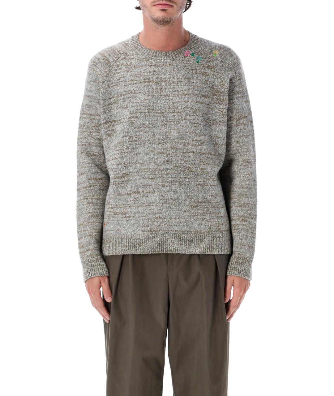 DRIES VAN NOTEN Мульти шерстяной джемпер / свитер, фото 1