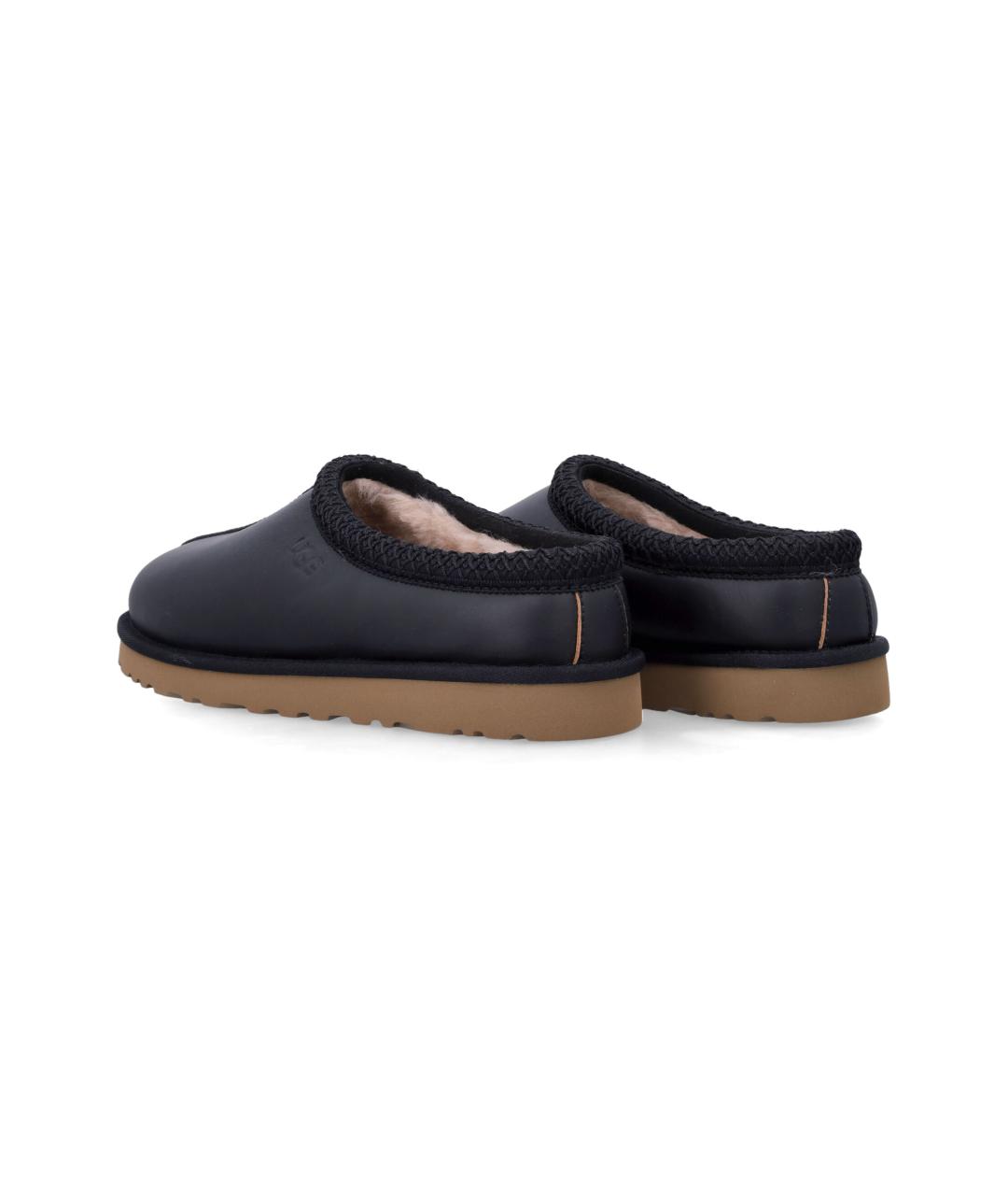 UGG Черные кожаные низкие ботинки, фото 3