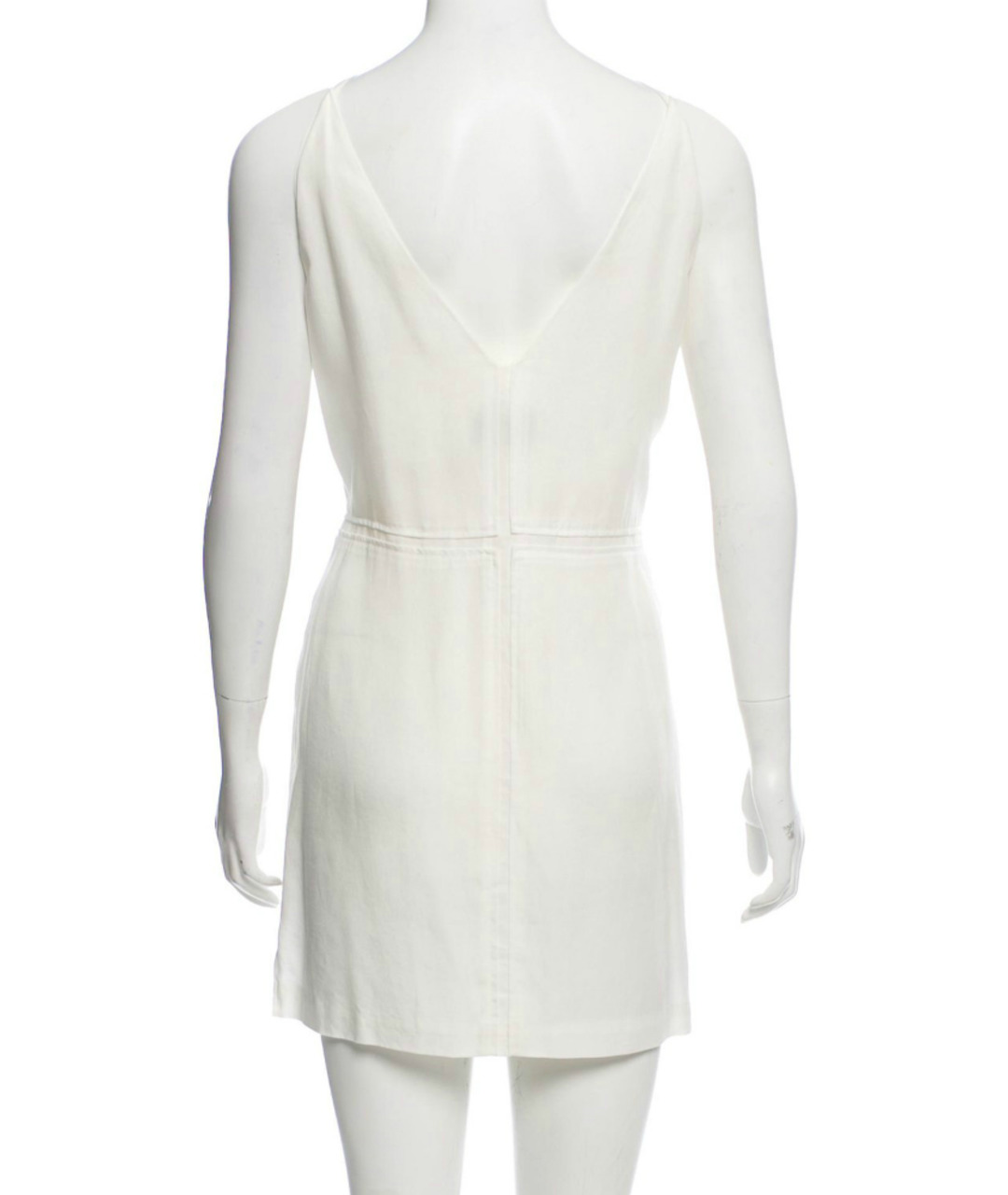 ACNE STUDIOS Белое вискозное платье, фото 3