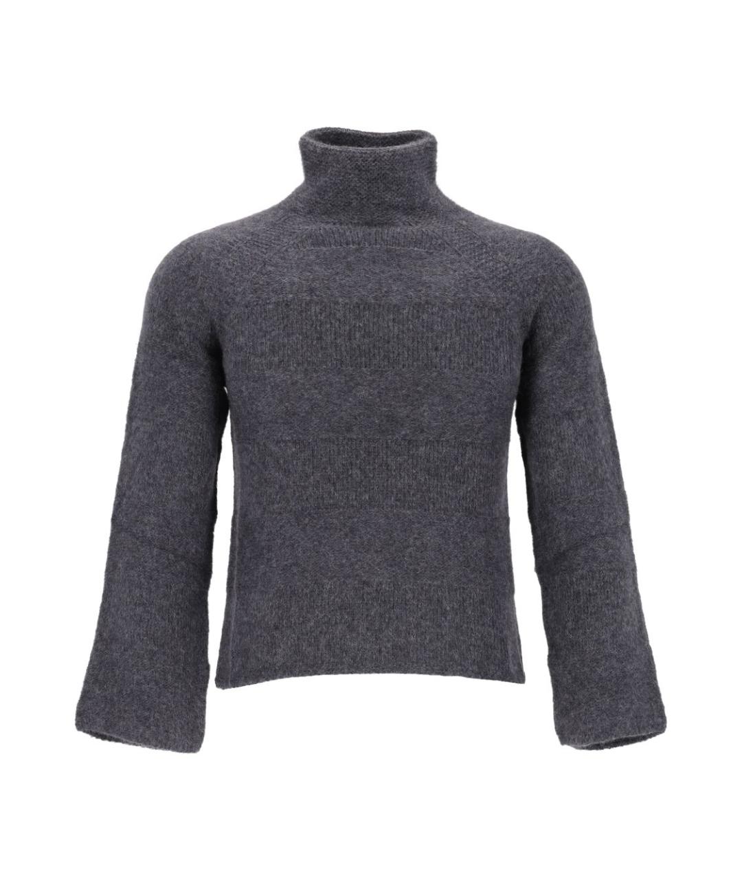 EMPORIO ARMANI Серый шерстяной джемпер / свитер, фото 1