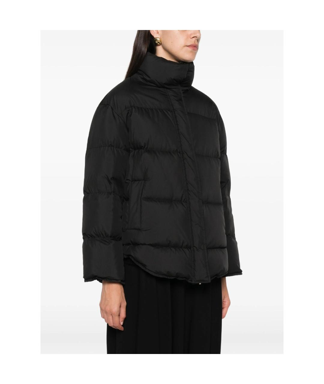 MAX MARA STUDIO Черная нейлоновая куртка, фото 5