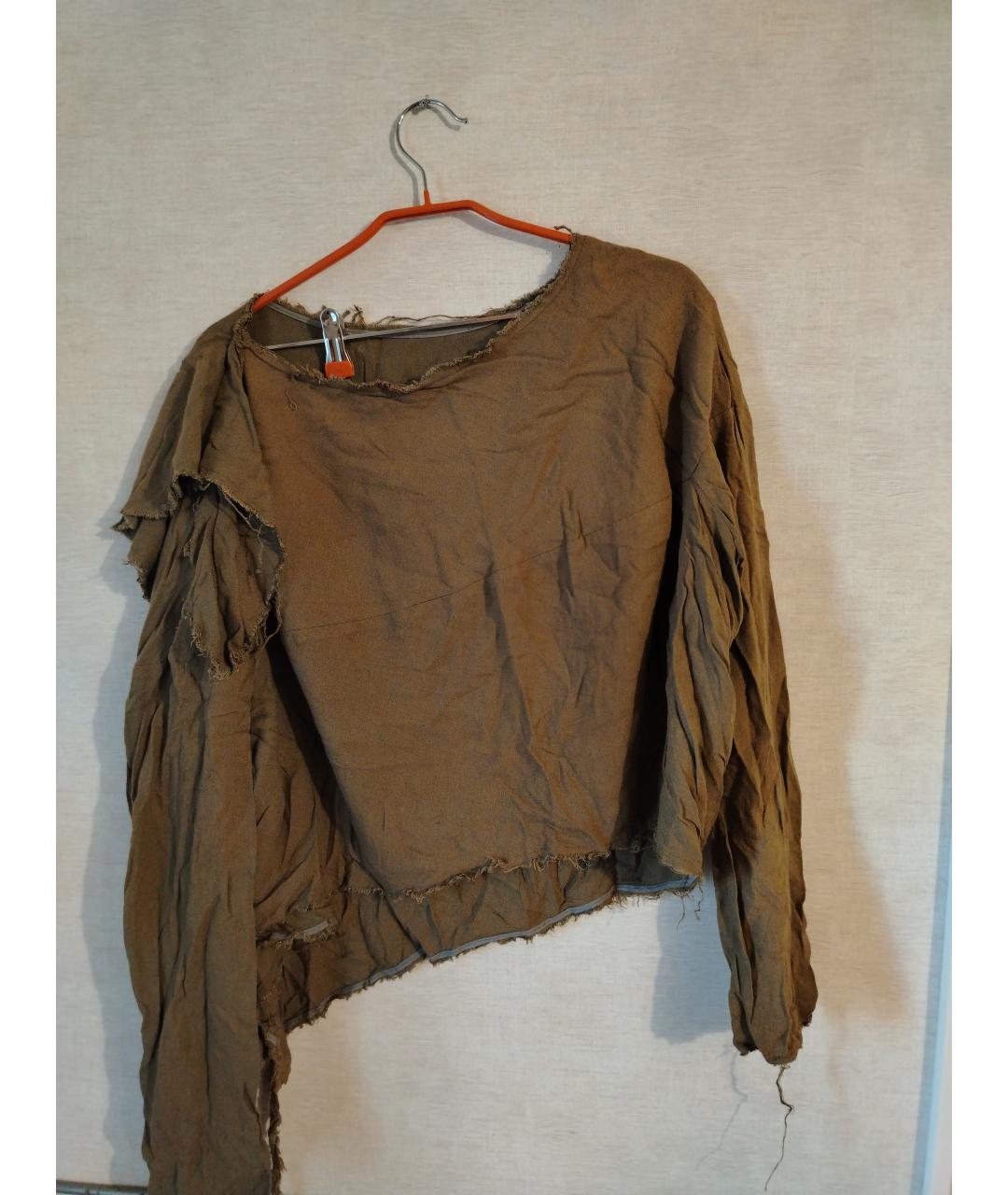 VIVIENNE WESTWOOD Коричневая блузы, фото 4