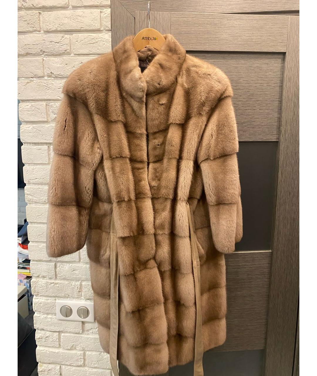 American vintage Меховая шуба, фото 7