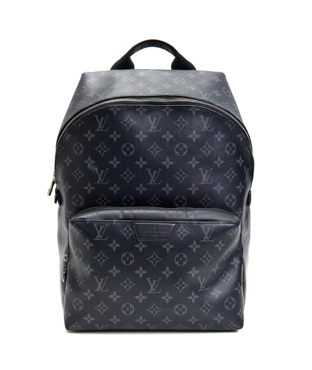 LOUIS VUITTON Черный кожаный рюкзак, фото 1