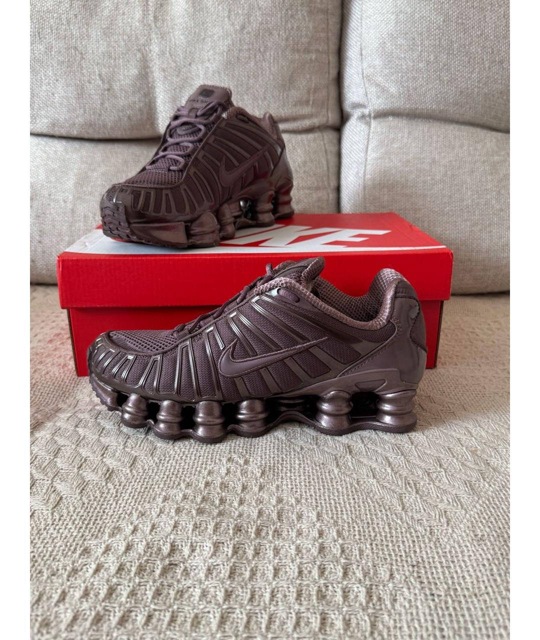 NIKE Фиолетовые текстильные кроссовки, фото 7