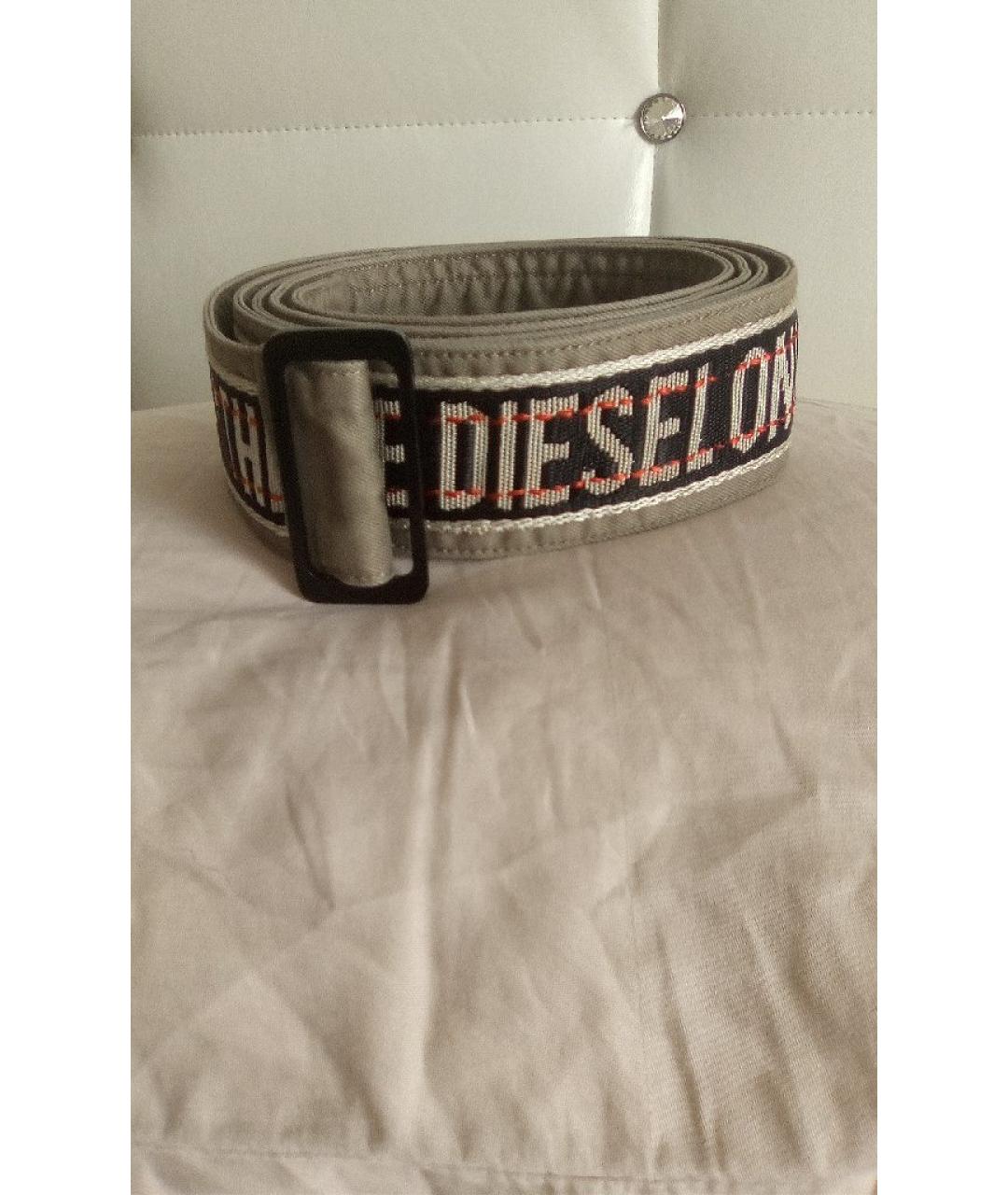 DIESEL Бежевый ремень, фото 6