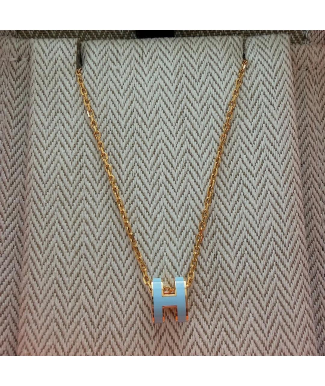 HERMES Голубая подвеска, фото 4