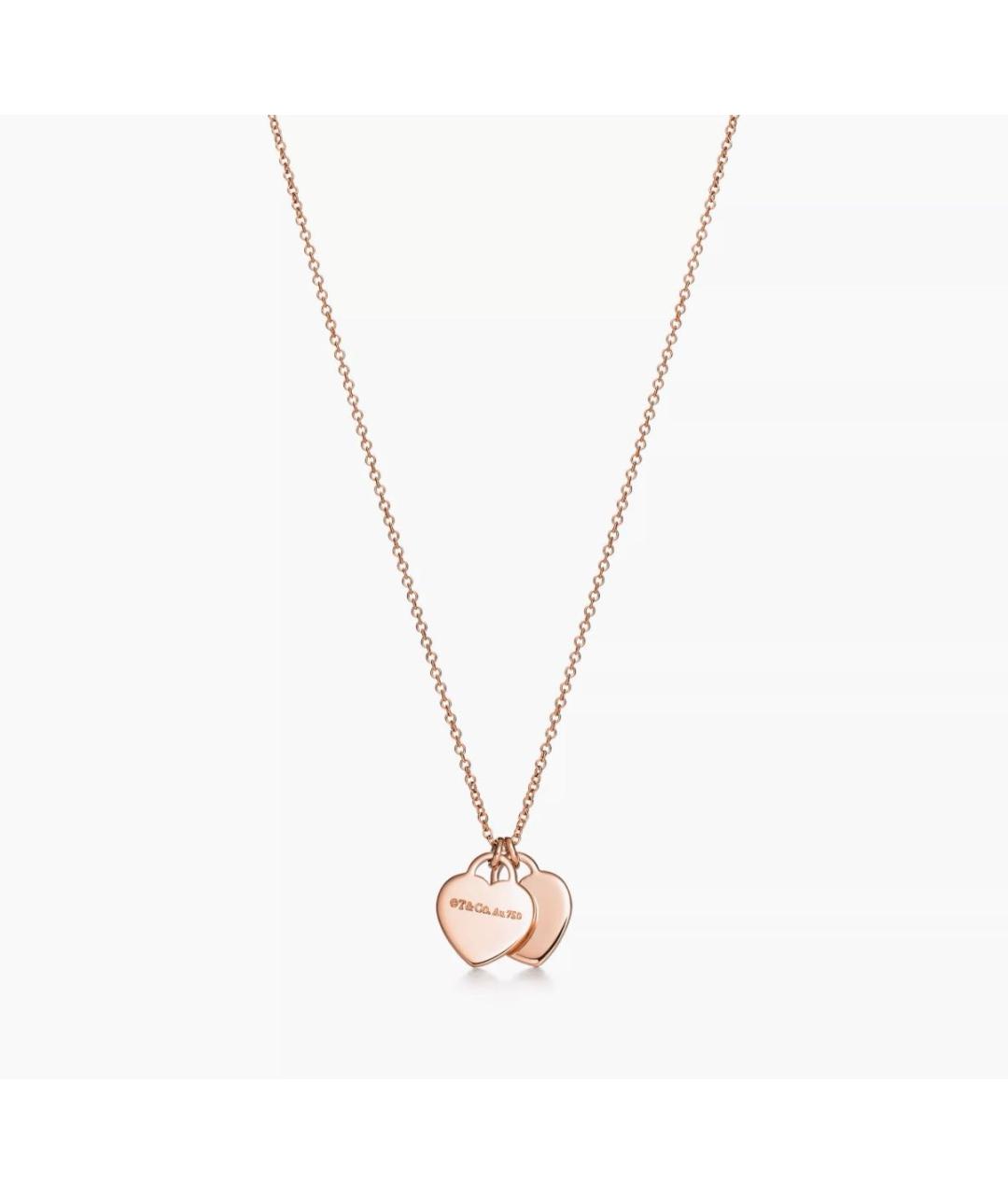 TIFFANY&CO Золотое колье из розового золота, фото 3
