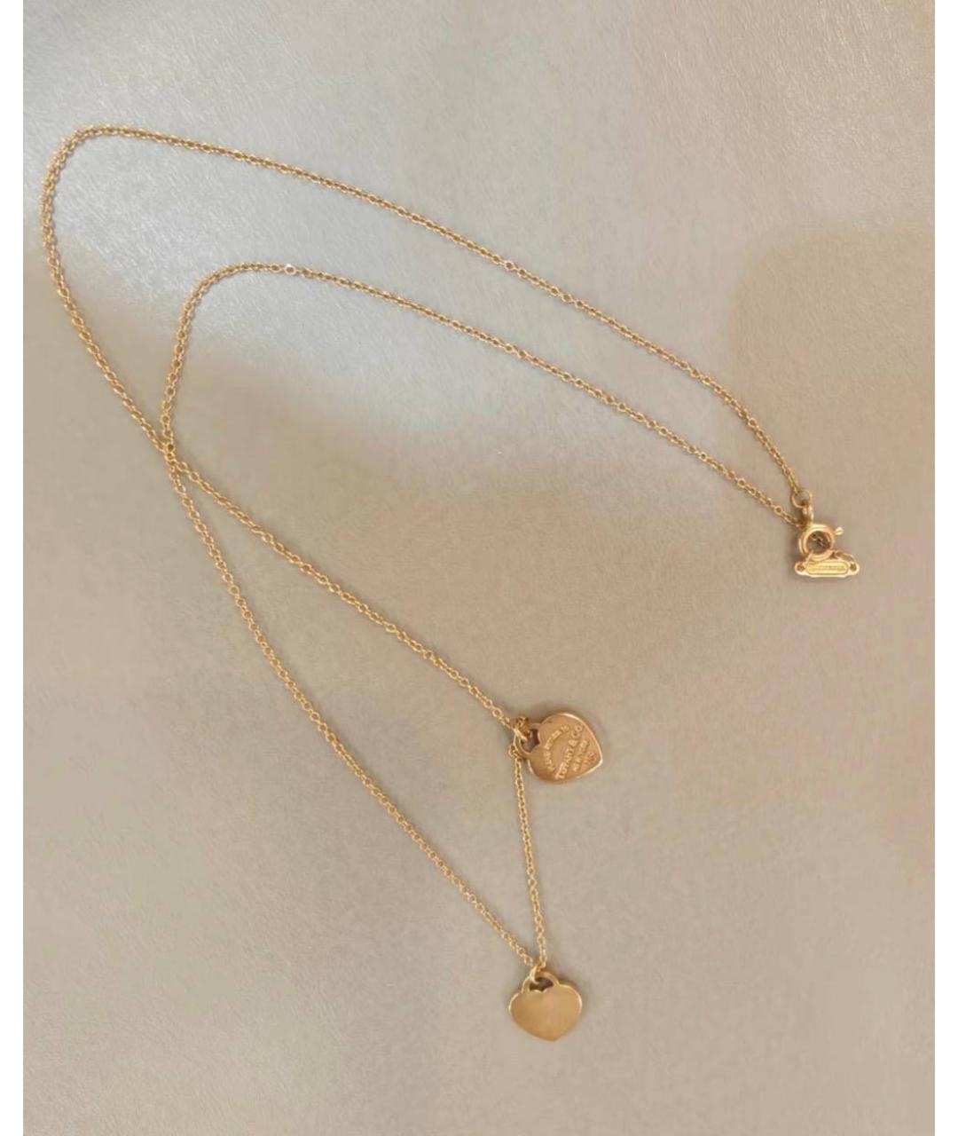 TIFFANY&CO Золотое колье из розового золота, фото 5
