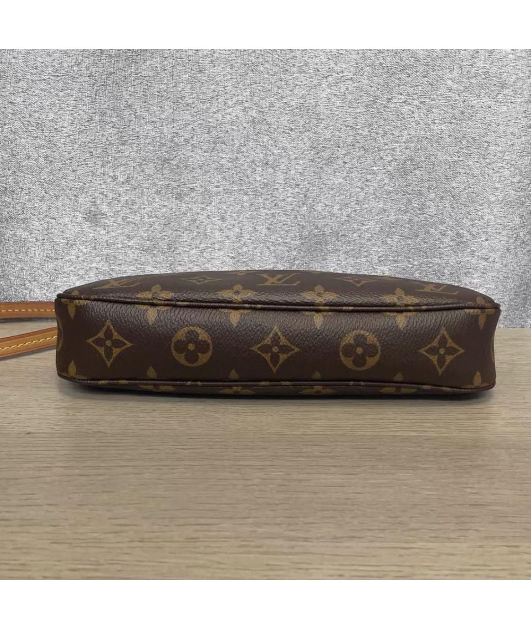 LOUIS VUITTON Коричневая сумка через плечо, фото 3