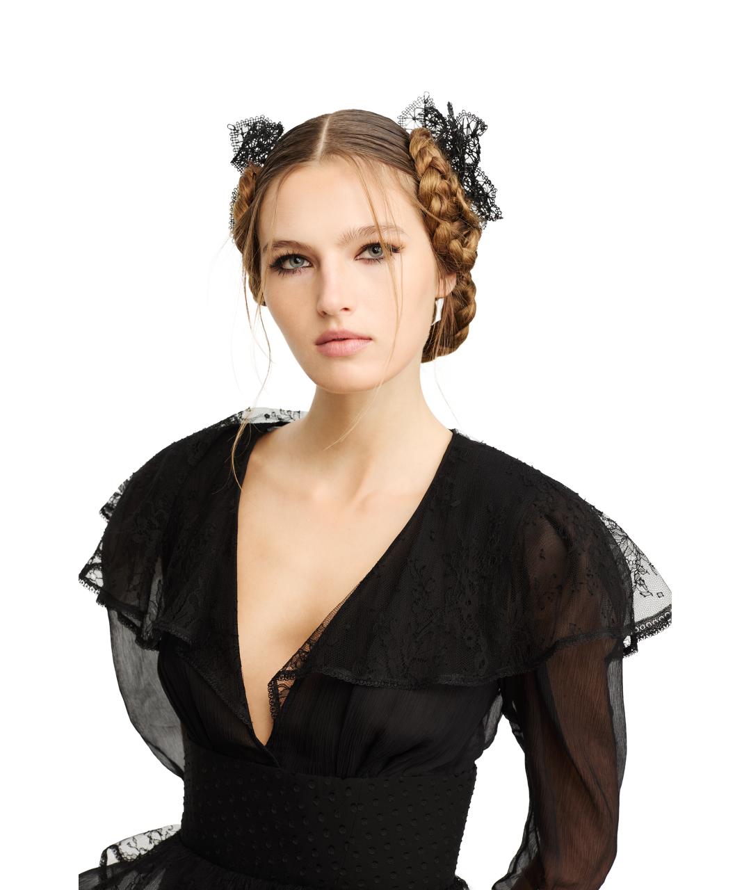 ULYANA SERGEENKO Черное платье, фото 5