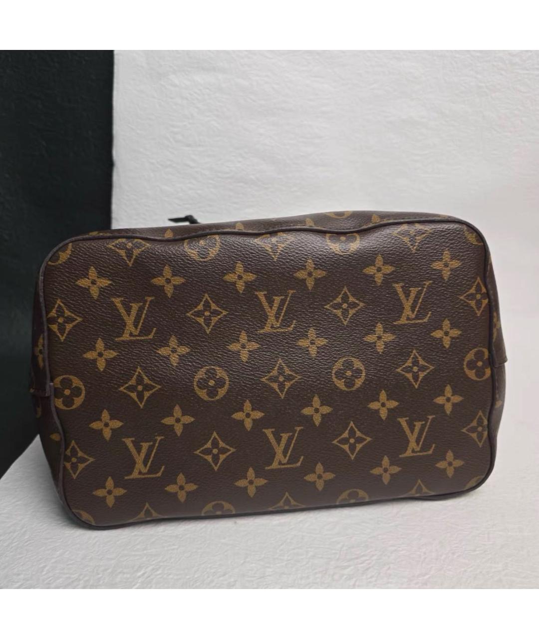 LOUIS VUITTON Коричневая сумка через плечо из канвы, фото 6