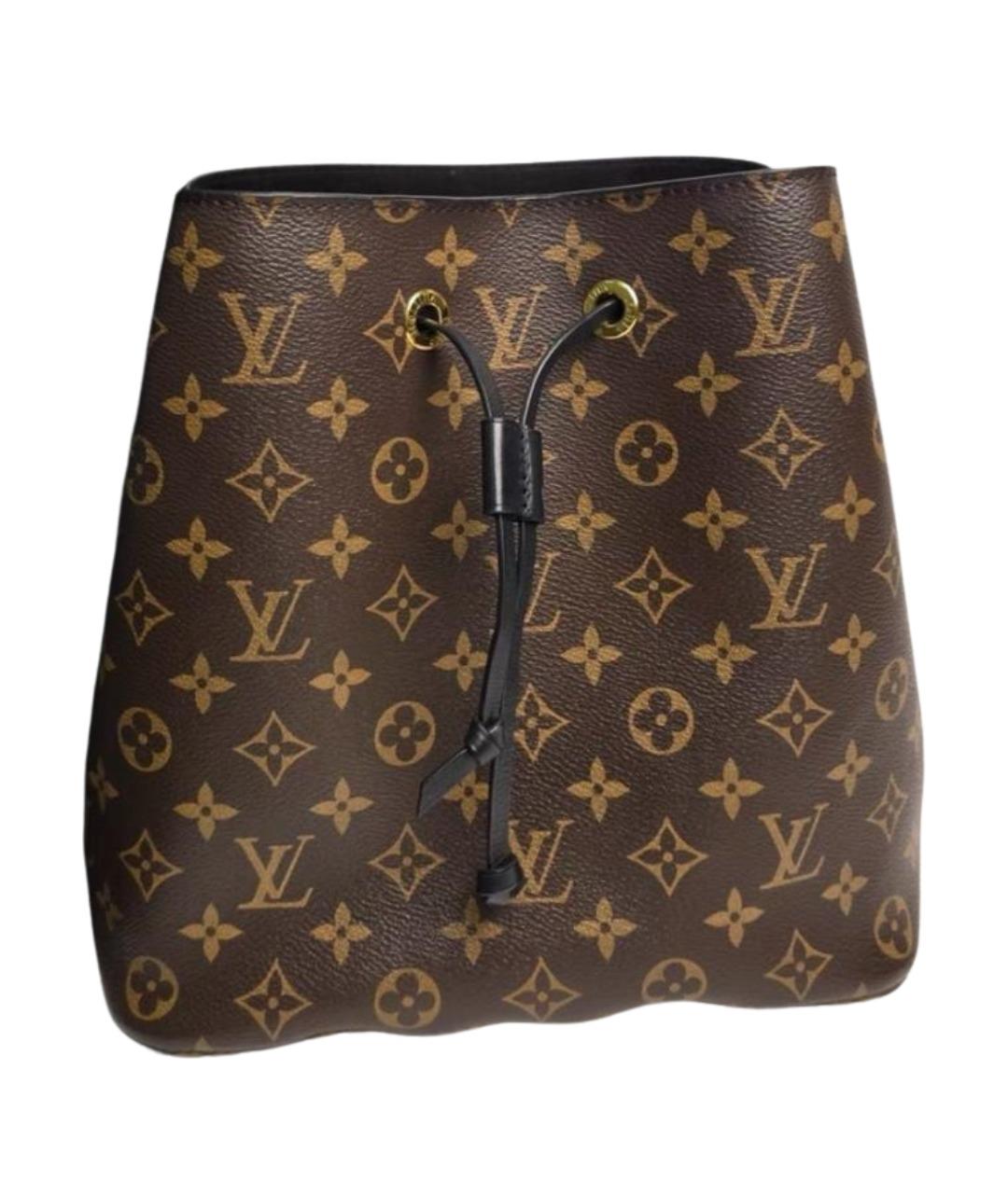 LOUIS VUITTON Коричневая сумка через плечо из канвы, фото 1