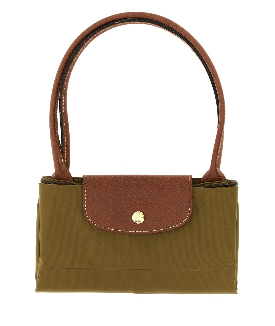 LONGCHAMP Хаки нейлоновая сумка тоут, фото 3
