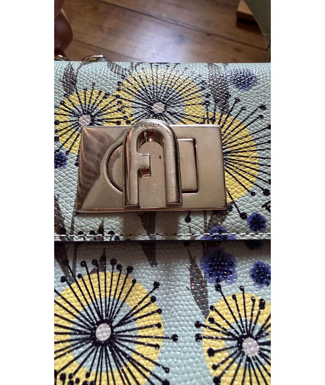 FURLA Мульти кожаная сумка через плечо, фото 4