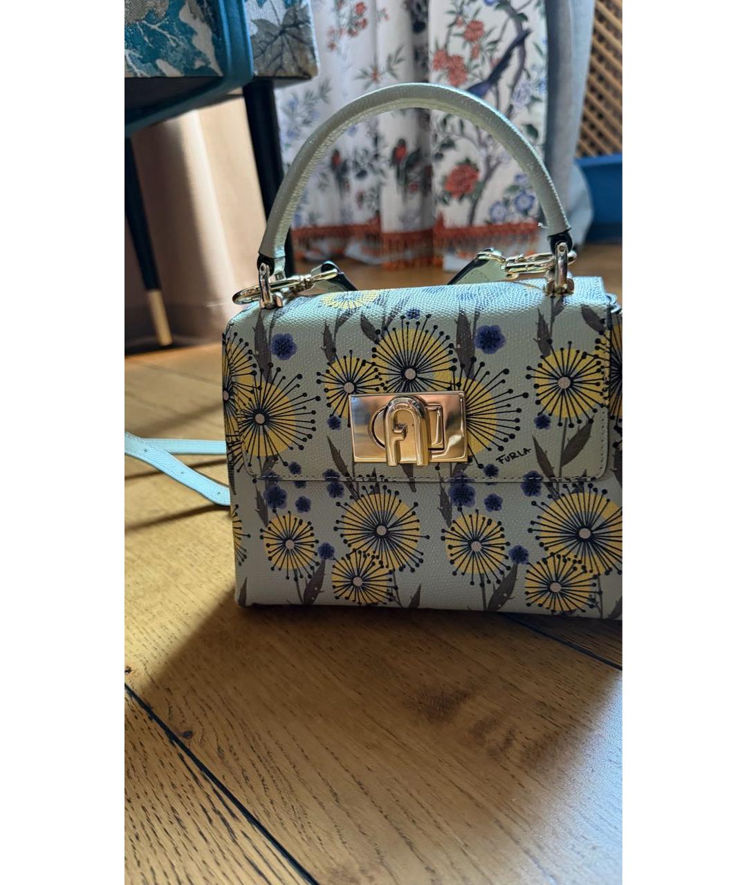 FURLA Мульти кожаная сумка через плечо, фото 3
