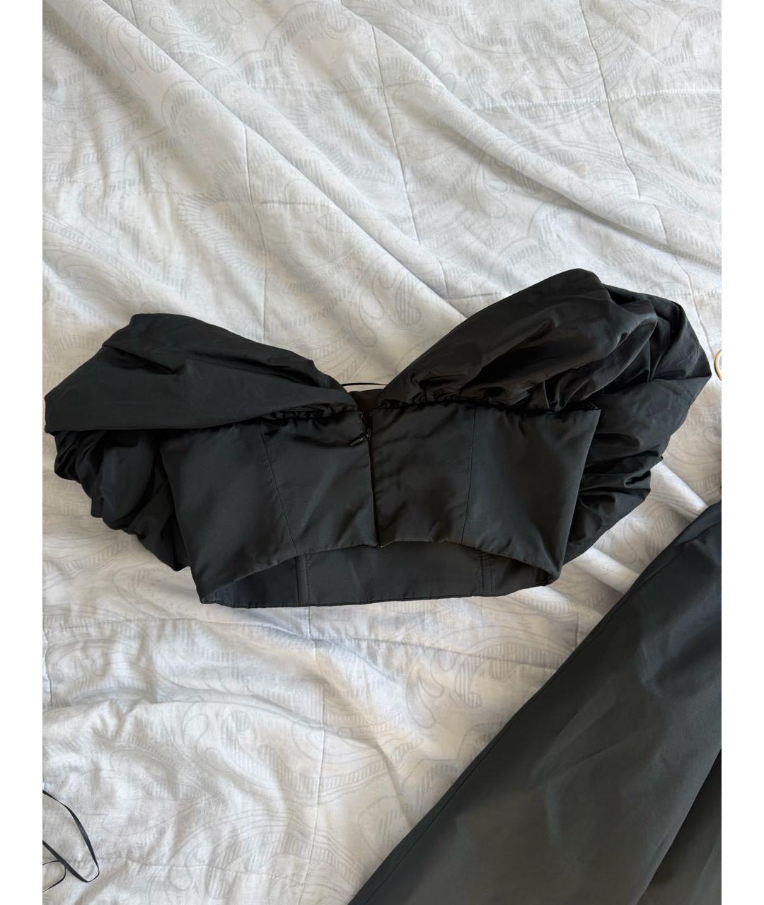 PINKO Черная полиэстеровая блузы, фото 2