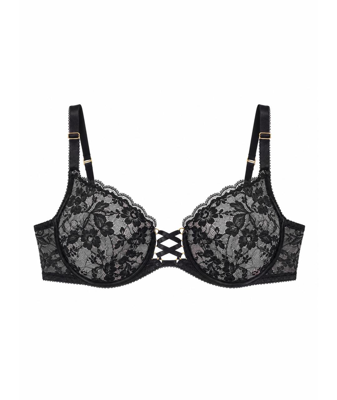 AGENT PROVOCATEUR Черный бюстгалтеры, фото 1