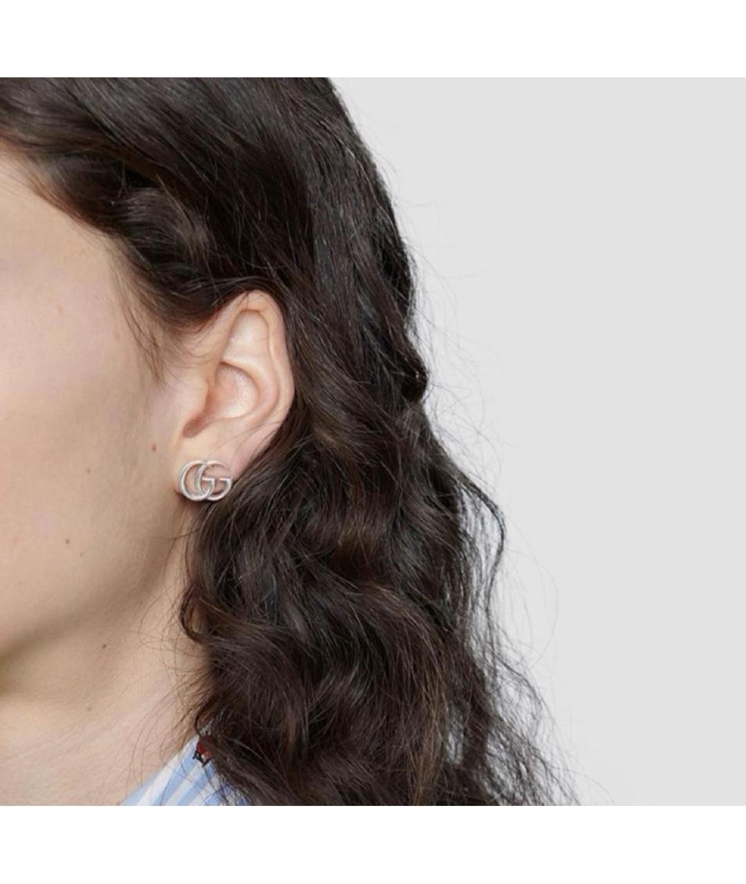 GUCCI Серебряные серебряные серьги, фото 4