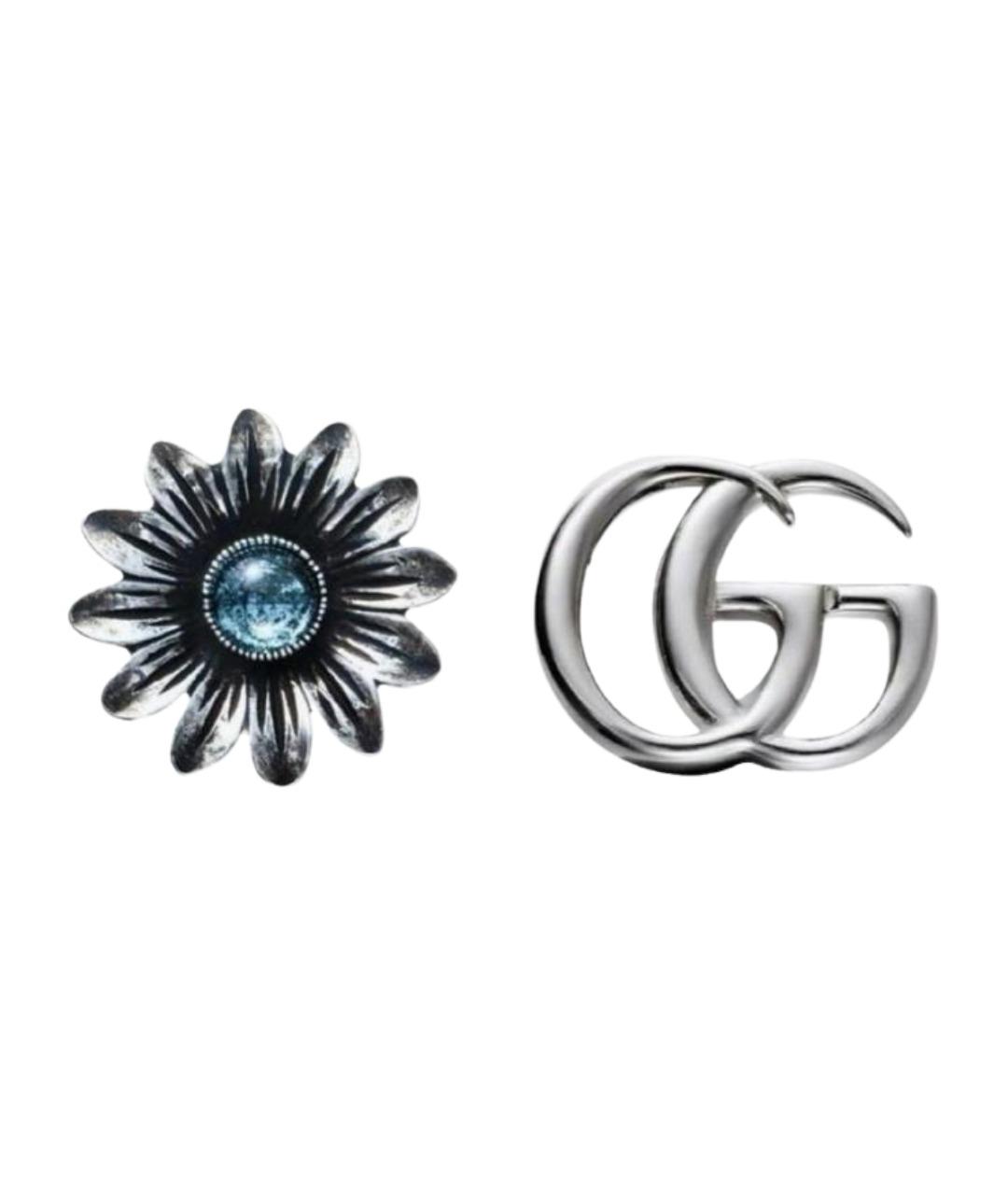 GUCCI Серебряные серебряные серьги, фото 1