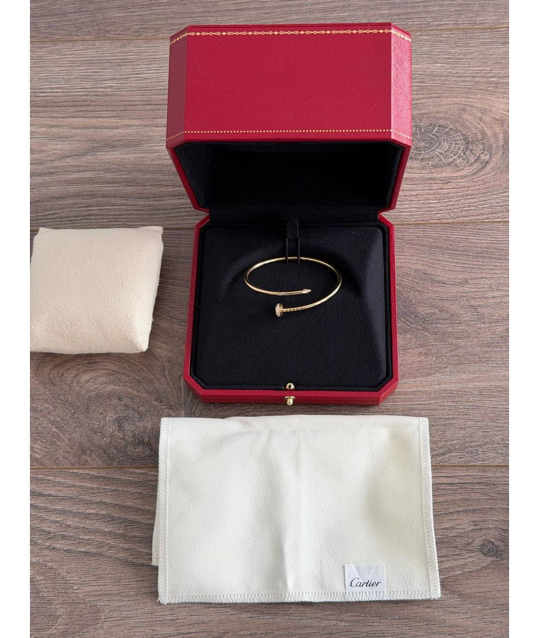 CARTIER Желтый браслет из желтого золота, фото 3