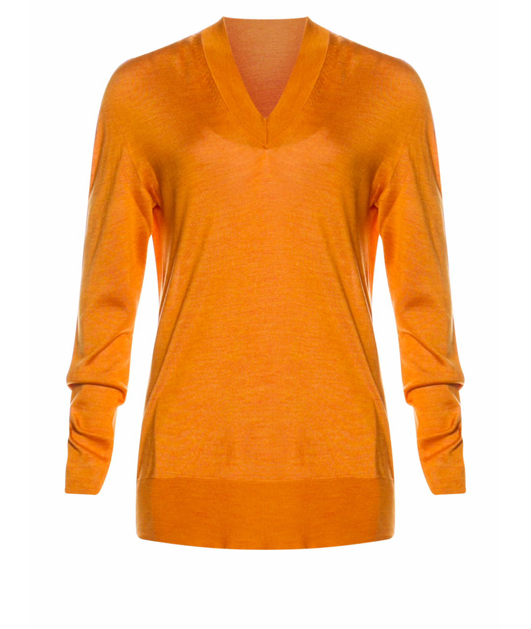 MAISON MARGIELA Оранжевый шелковый джемпер / свитер, фото 1