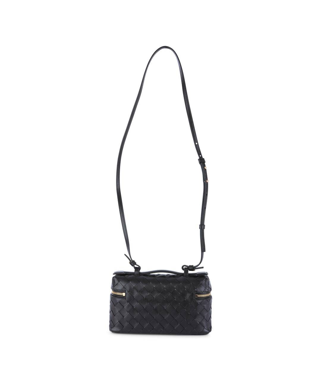 BOTTEGA VENETA Коричневая кожаная сумка через плечо, фото 4