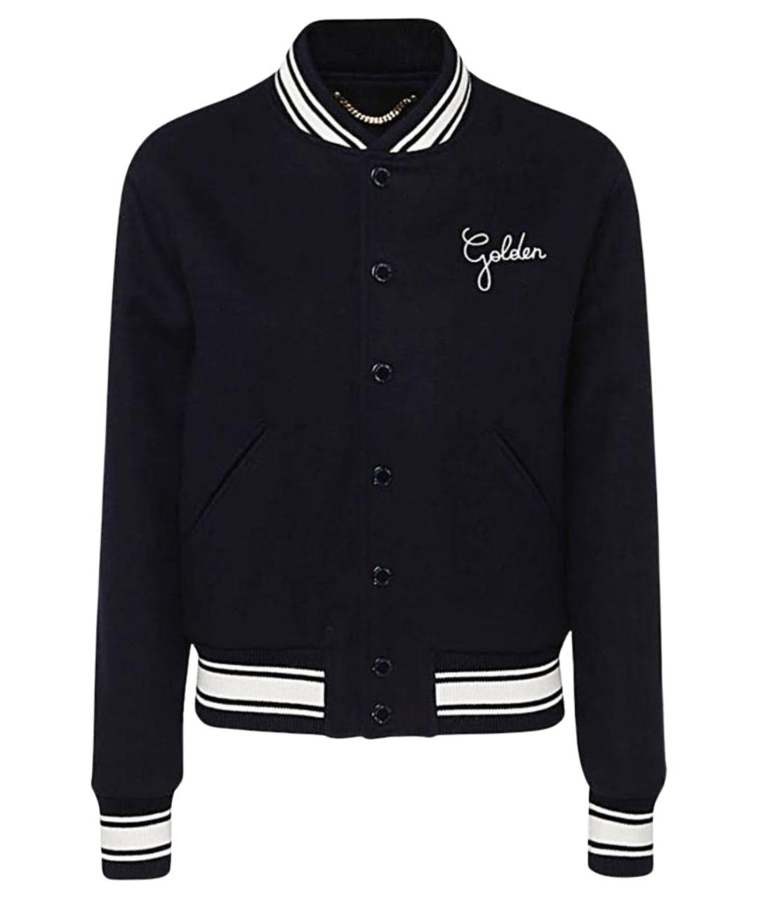 GOLDEN GOOSE Темно-синяя шерстяная куртка, фото 1