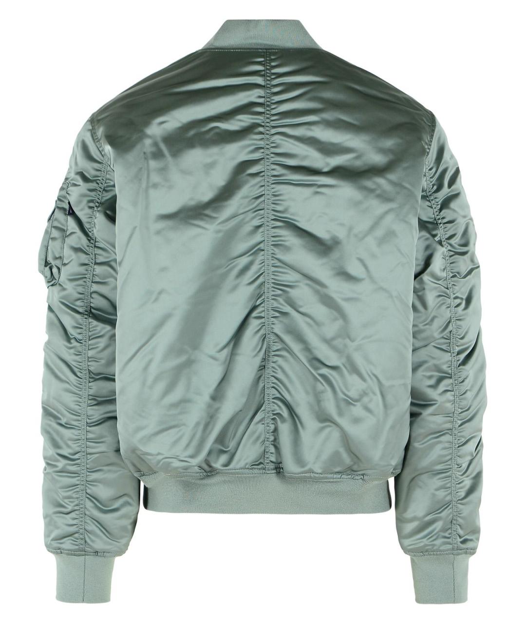 ALPHA INDUSTRIES Голубая нейлоновая куртка, фото 3
